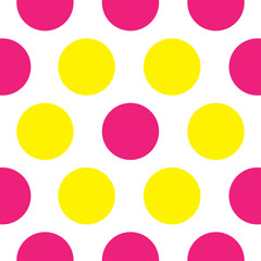 Colourful Polka Dot Repetitive Background