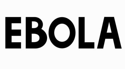 vector modern ebola elemenr design.