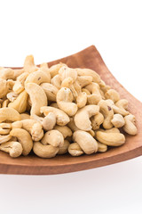 cashews isolated on white background