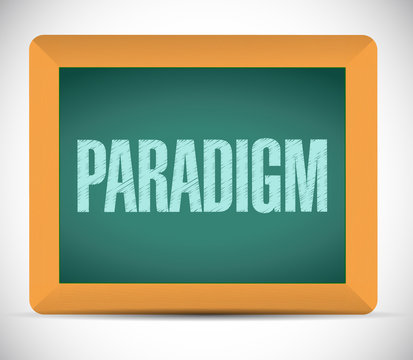 paradigm sign illustration design