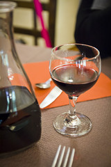 Red French wine