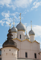 Rostov Kremlin, Assumption Cathedral domes