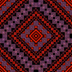 Abstract ornament in ethnic style