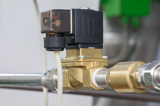 Magnetventil verbaut und angeschlossen