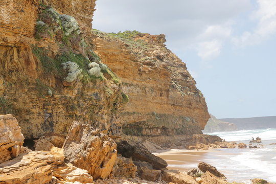 Rocky cliff in Australia