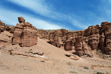 Obraz premium Valley of Castles in Sharyn Canyon