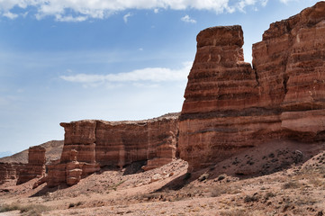 Valley of Castles in Sharyn Canyon