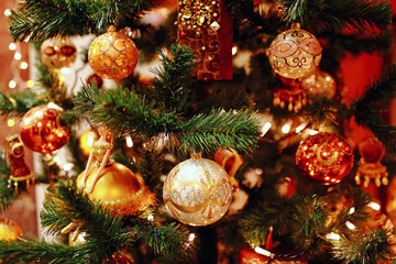 Obraz na płótnie Canvas Рождественская елка