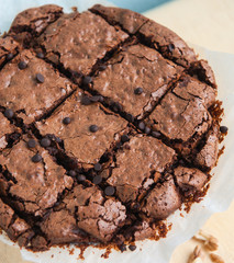 Brownie pie