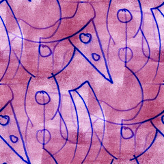 seamless pattern watercolortexture background wallpaper red, blu