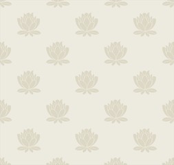 Fototapeta premium water lily , wedding card design, royal India