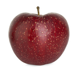 red apple isolated on white background