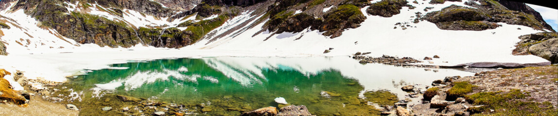 Panorama lago San Grato