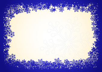 Fototapeta premium Christmas frame