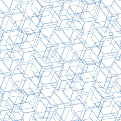 Isometric cube pattern