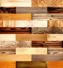 Seamless background with wooden patterns