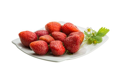 Ripe strawberry