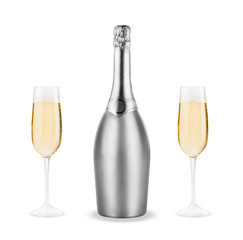 bottle of champagne