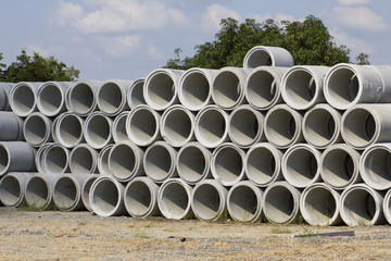 concrete pipe for building construction