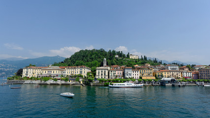 Fototapeta na wymiar Bellagio au bord du lac de Côme