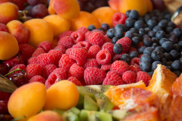 Assortment of fresh fruits