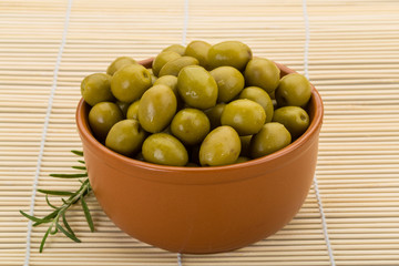 Green olives