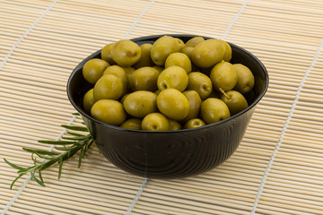 Green olives