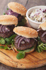 Mini burgers