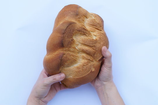 Mani di una panettiera