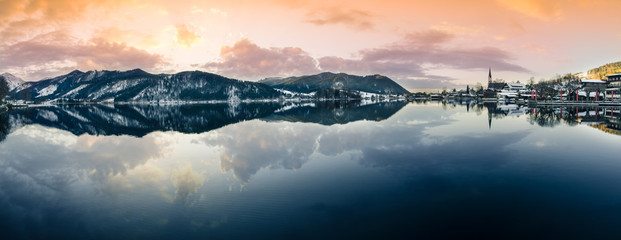 Panoramafoto Schliersee Bayern