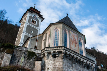 Fototapeta premium Winter Hallstatt