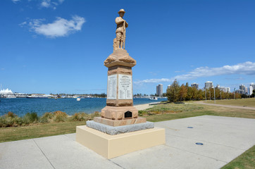 Obraz premium ANZAC Square Gold Coast Queensland Australia