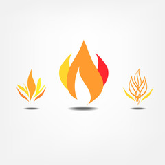 Flame icons