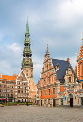 Old center of Riga, Latvia