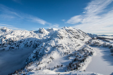 Fototapeta na wymiar Winter Alps