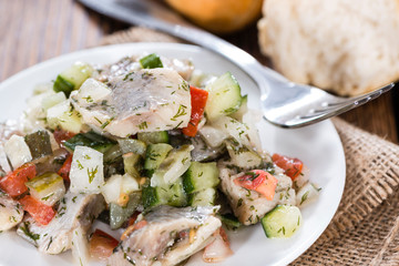 Herring Salad (with bread)
