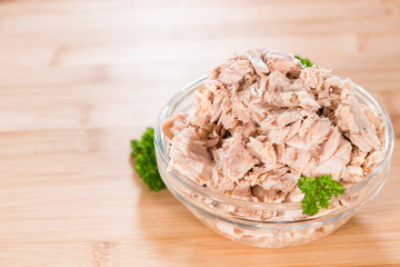 Bowl with Tuna