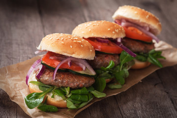 Mini hamburgers