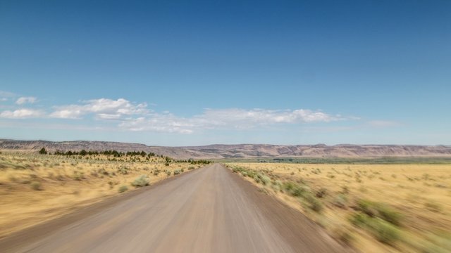 Steens Oregon Driving