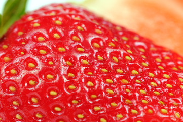 Juicy Red Strawberry Close-Up