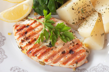 Grilled chicken breast