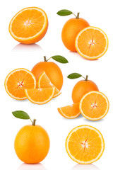 Fototapeta na wymiar oranges collection