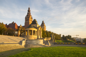 panorama Tarasów Hakena(Wały Chrobrego),Szczecin