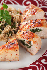 Stuffed chicken breast