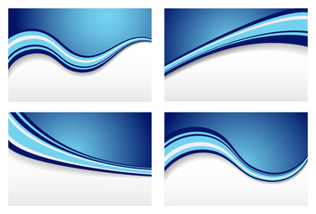 Blue Wave Backgrounds