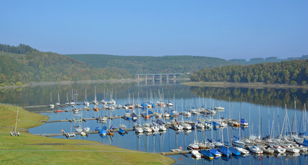 Herbst am Biggesee im Sauerland