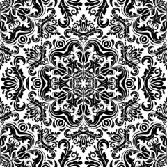 Orient Seamless  Pattern. Abstract Background
