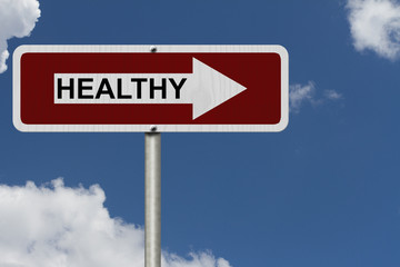Obraz premium The way to being healthy