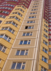 apartment house, Windows and balconies