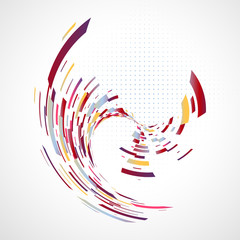 Abstract technology background